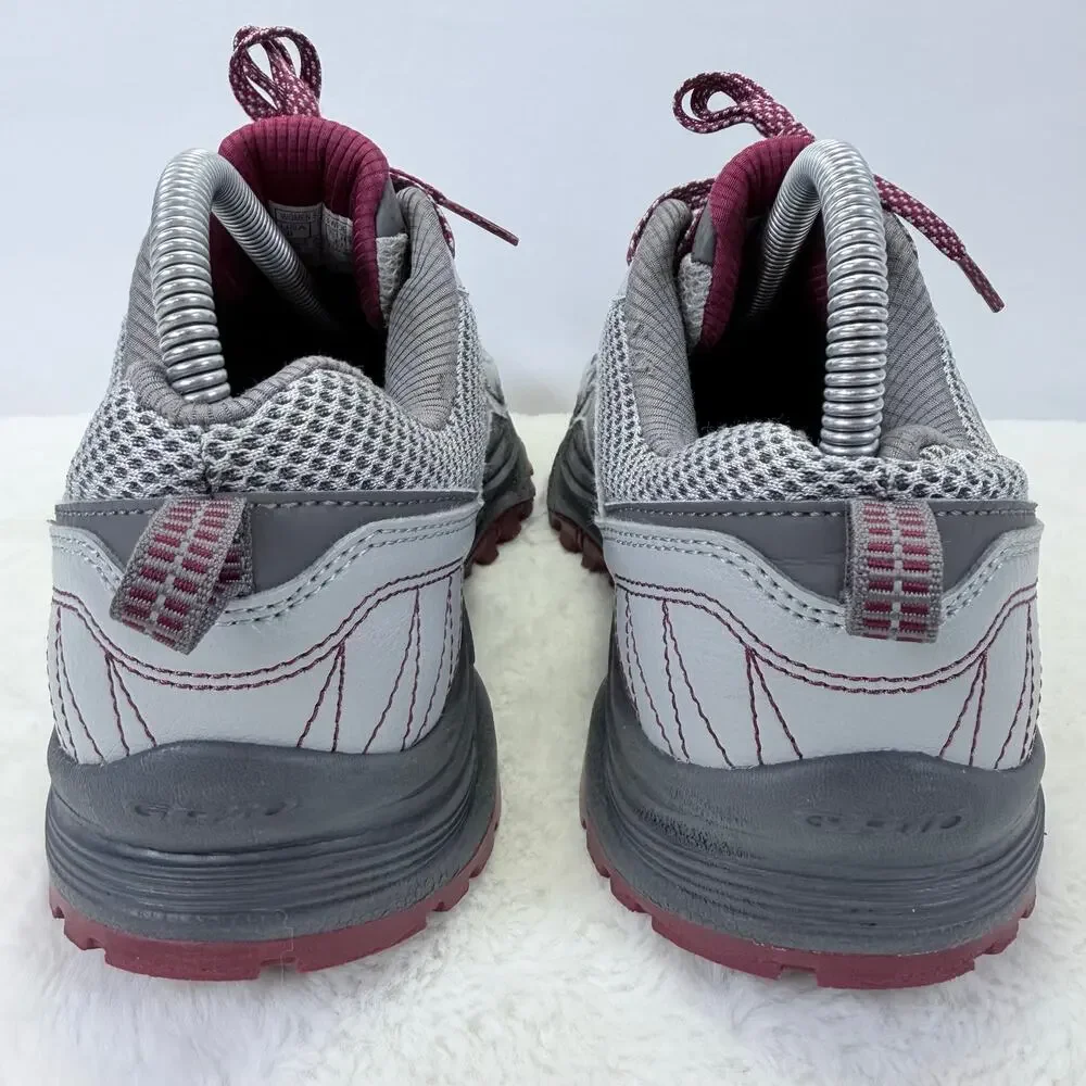 Saucony Excursion TR9 Trail Running Shoes Gray Plum Womens Size 8 Wide